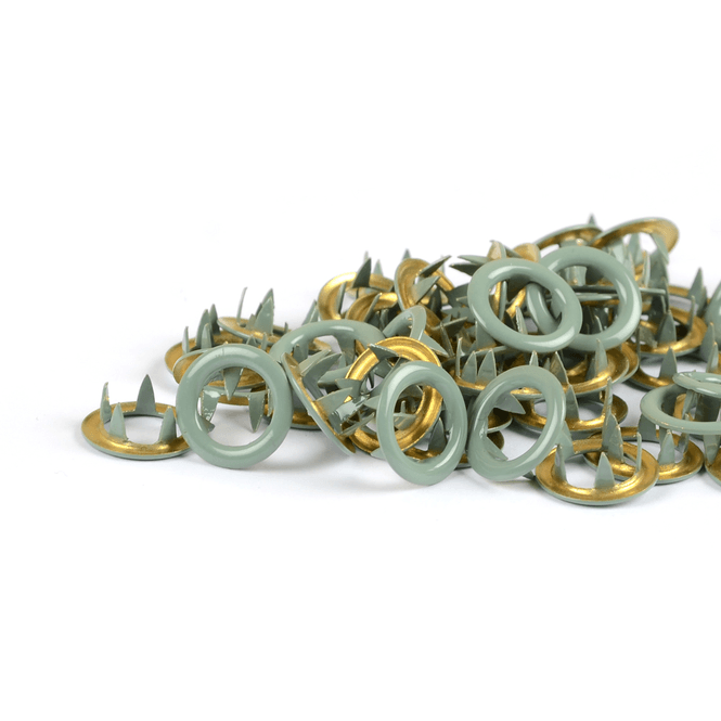 Hovedbilde Dusk Green TD metalltrykknapper - 10 stk