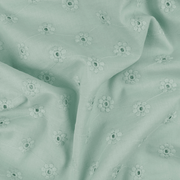 Mina Embroidery Mint