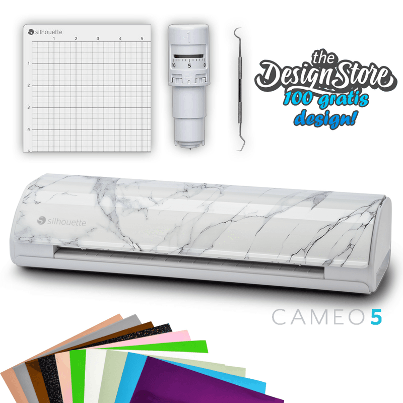 Silhouette Cameo 5 Bianco Carrara (Utfaset) 
