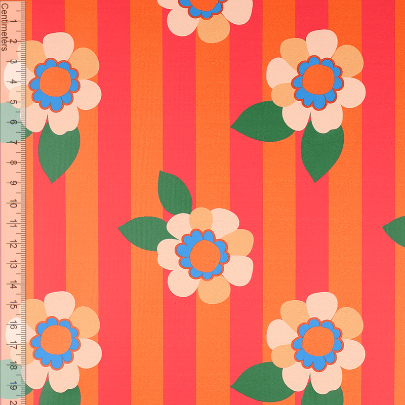 Happy Blossom Stripes - Regntøy