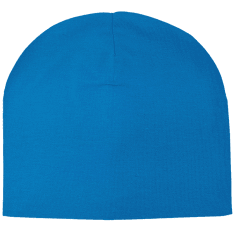 Mellomblå - Ensfarget Lue