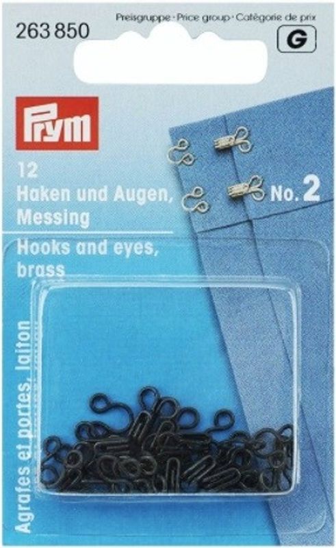 Prym Hekter No.2 Sort