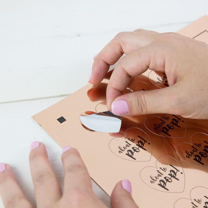 Hovedbilde Silhouette Printable Rose Gold Sticker Foil