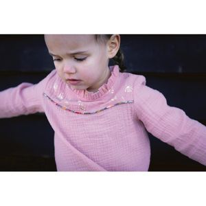 Hovedbilde Marinebl&aring; - &Oslash;kologisk Musselin