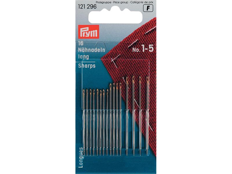 Synåler 16 stk (No. 1-5) - Prym