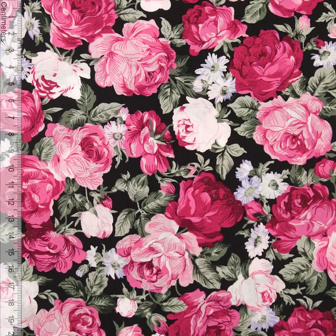 Hovedbilde Rosy Black/Pink - Fast Bomull