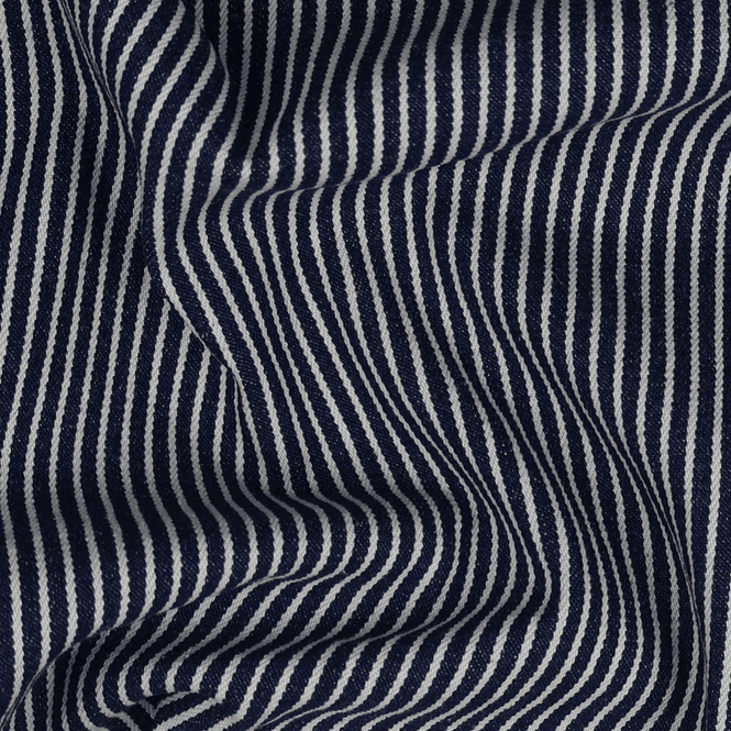 Hovedbilde Stripy Mørk Blå - Stretchdenim
