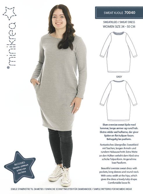 Hovedbilde Sweat Dress (Minikrea 70040)