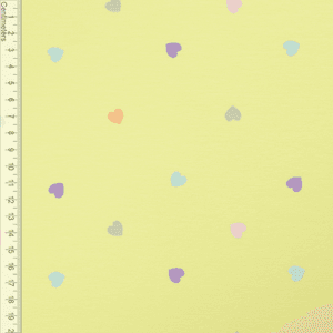 Hovedbilde Sprinkle of Hearts Gul - Jersey