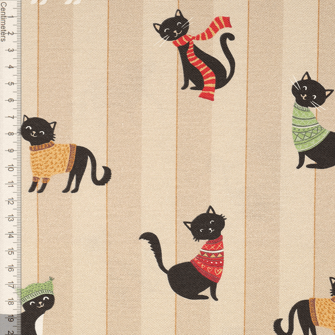 Hovedbilde Cats in Knits - Kanvas