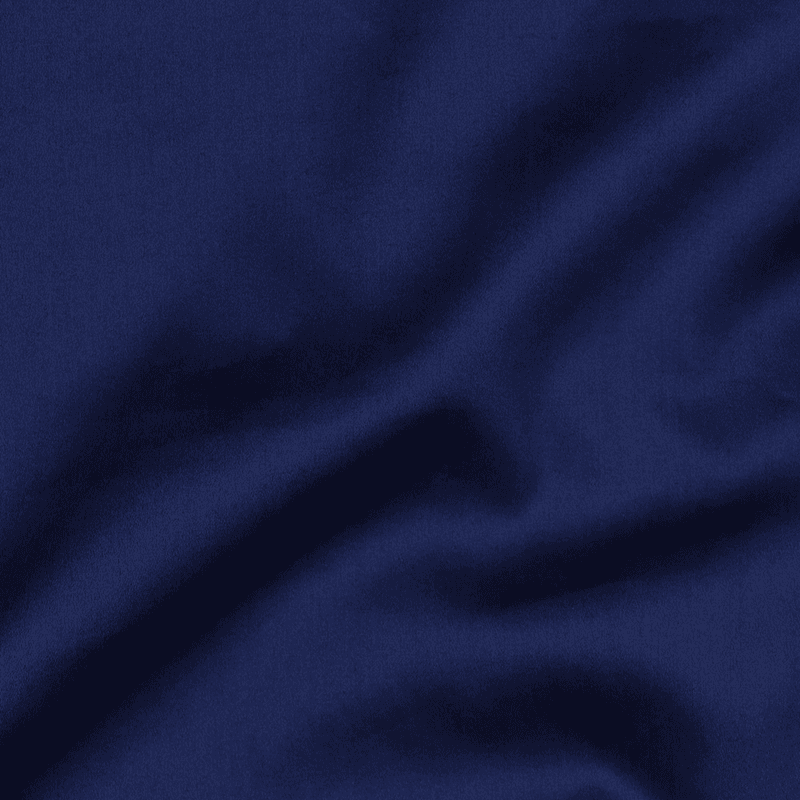 Dark Blue - Bomullssateng