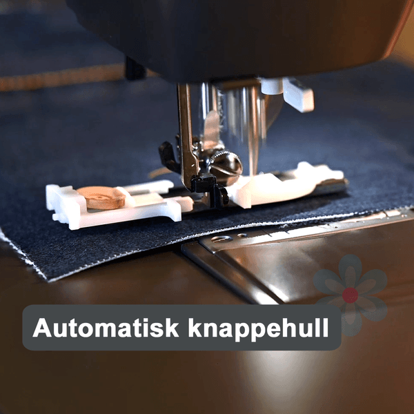 Janome SewLA Grafittgr&aring; m/Toalettmappem&oslash;nster