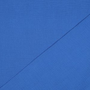 Hovedbilde Kongebl&aring; - &Oslash;kologisk Musselin