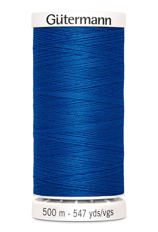 Lys Kongeblå 322 - Polyester Sytråd 500 m