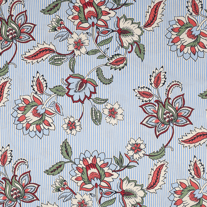 Hovedbilde Stripe Paisley - Fast Bomull