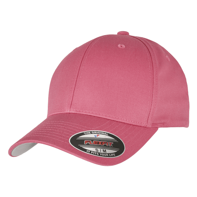 Hovedbilde Flexfit Wooly Combed Caps - Mørk Rosa