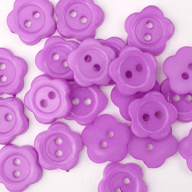 Hovedbilde Marabella Lavendel - 13 mm Plast Knapp