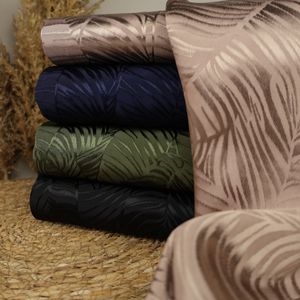 Hovedbilde Tropical Blue - Viskose Jacquard