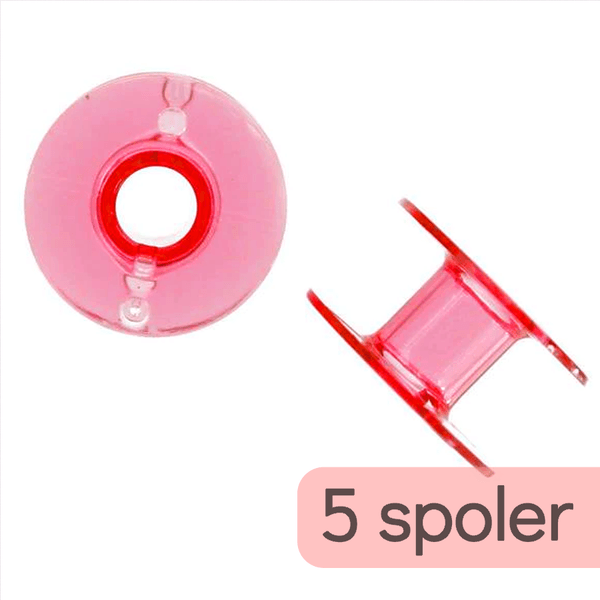 Rød Plastspole 