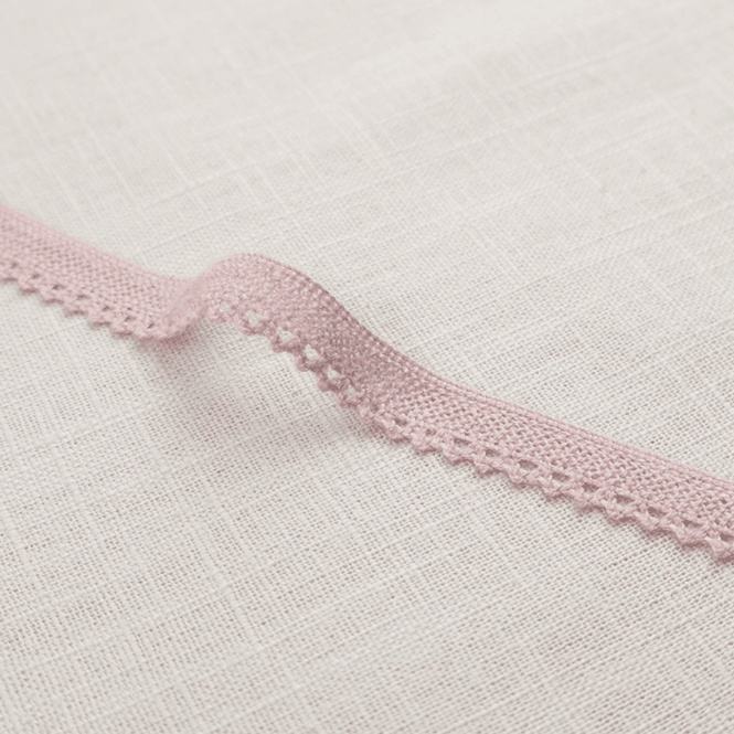 Hovedbilde Eve Lace Støvrosa - Blondebånd 10 mm
