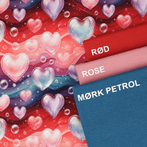 Hovedbilde Bubble Hearts - French Terry