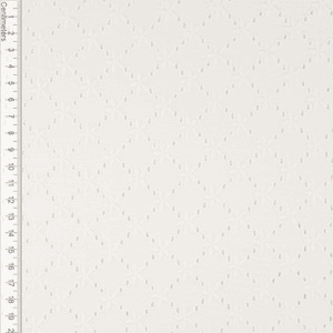 Hovedbilde Bea Naturhvit - Brodert Jersey