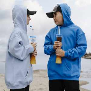 Hovedbilde Hettegenser Jr. Barn - Raspberry