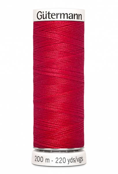 Rød 156 - Polyester Sytråd 200 m
