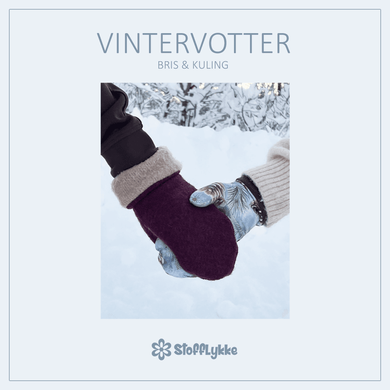 Vintervotter Mønster (papir)