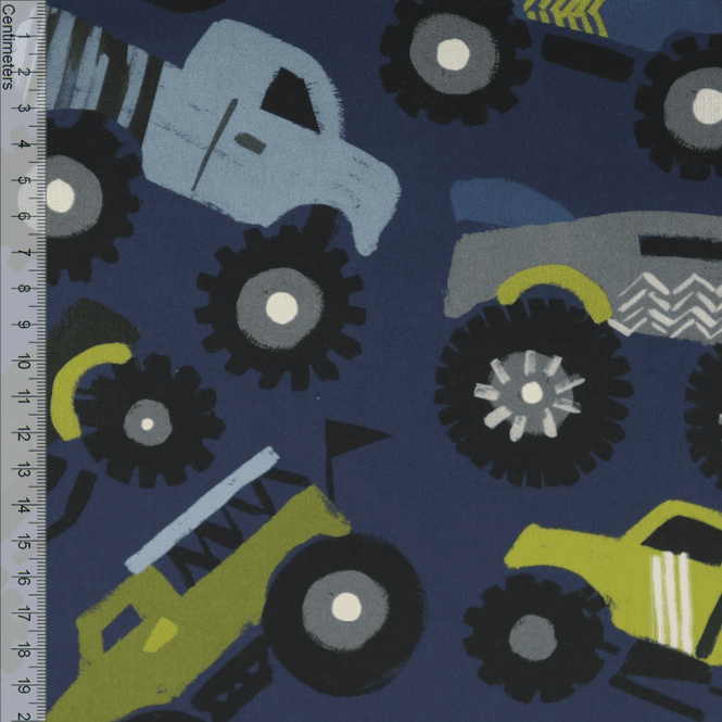 Hovedbilde Big Wheels Blue - Fast Bomull