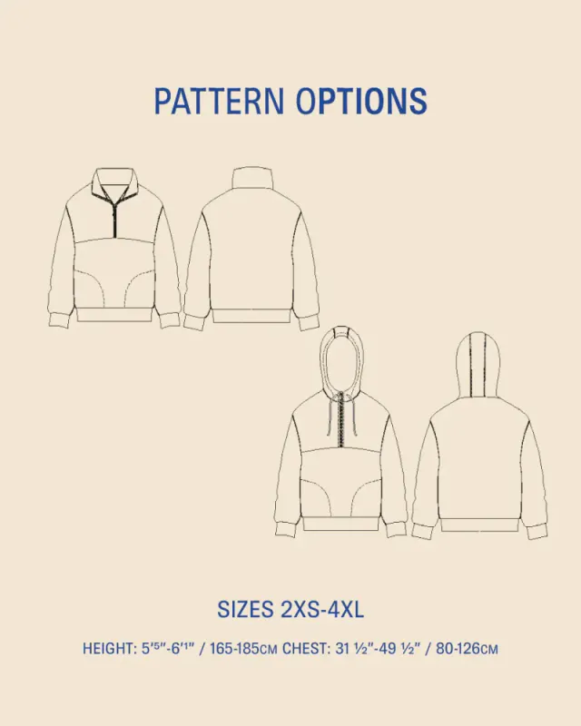 Zip-Up Sweater - Wardrobe by Me
