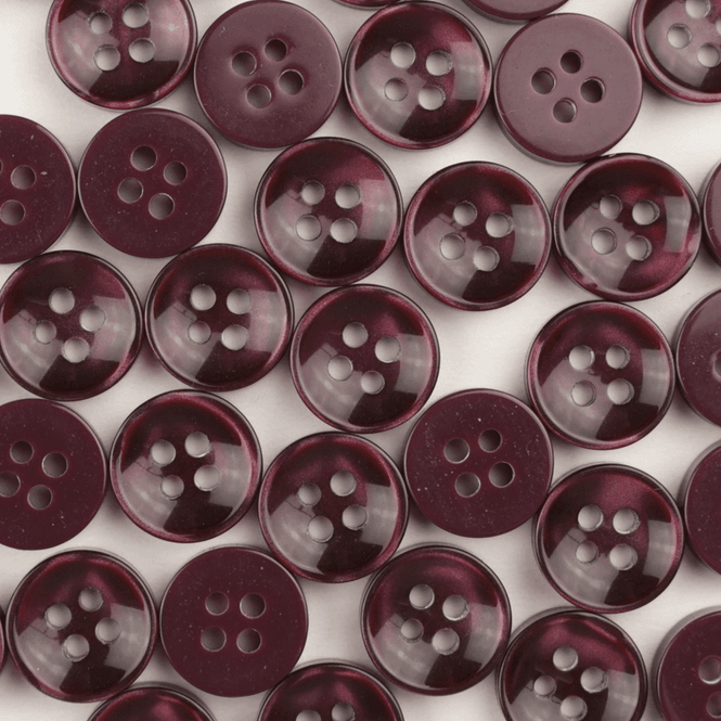 Hovedbilde Porto Bordeaux - 11,5 mm Resin Knapp