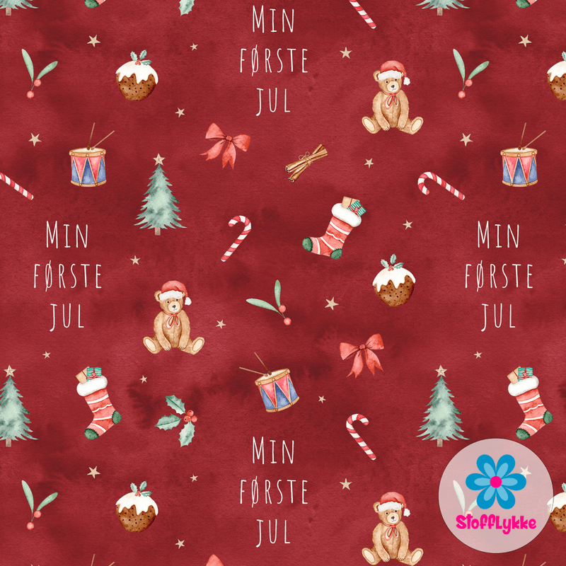 Min Første Jul Rød - Jersey