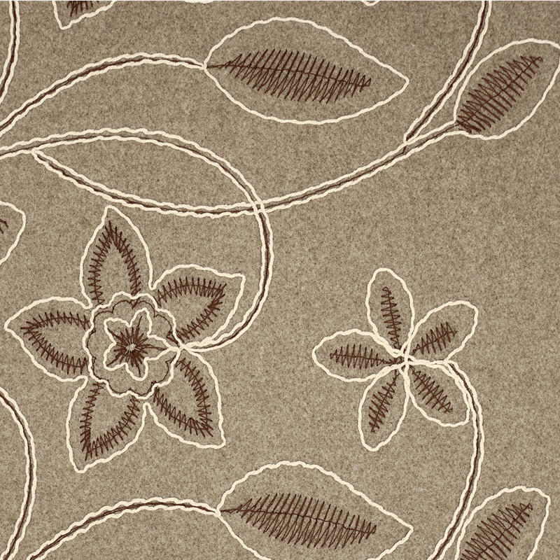 Blooming - Brodert Jakkestoff