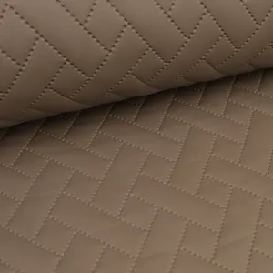 Hovedbilde Taupe Chevron - Quiltet Skai