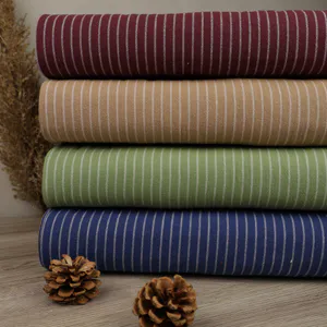 Hovedbilde Burgunder Midi Vintage Stripes - Fast Bomull