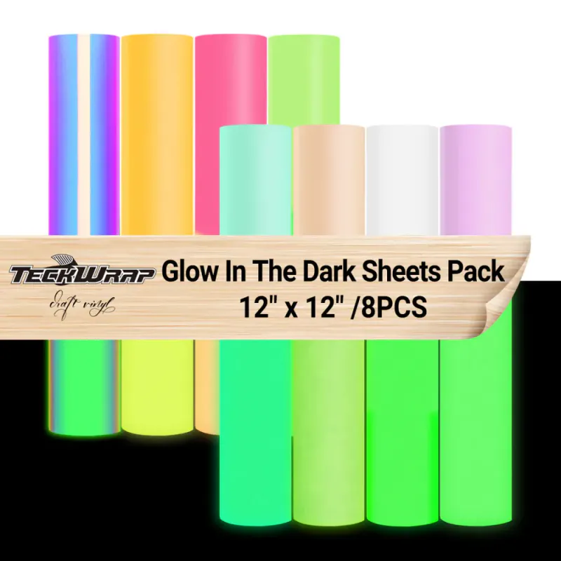 Samlepakke Glow in the Dark Dekorvinyl