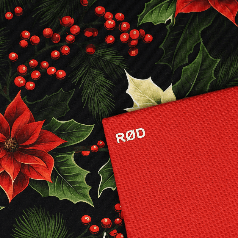 Poinsettia Noir - Jersey