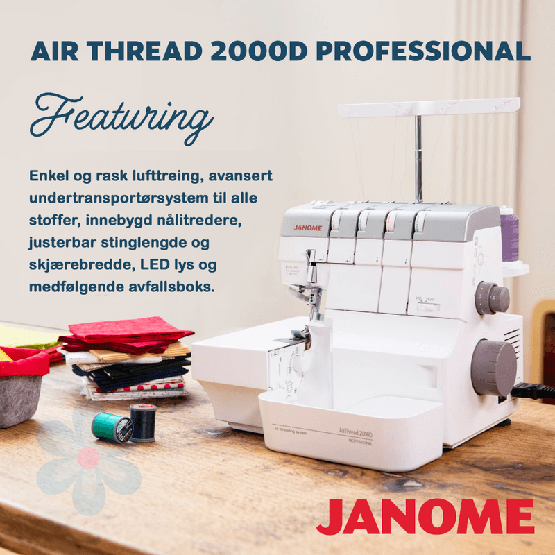 Janome AirThread 2000D