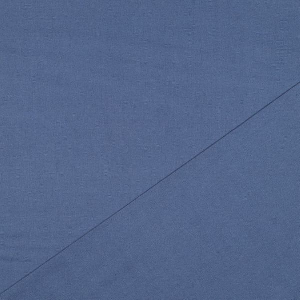 Jeansbl&aring; - Flanell