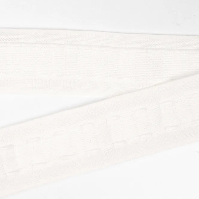 Hovedbilde Rynkebånd Hvit 33 mm