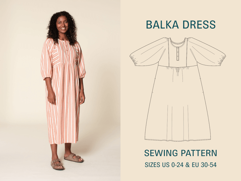 Balka Dress - Wardrobe by Me