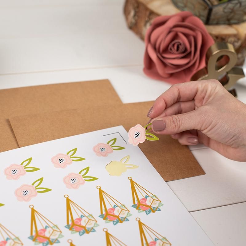 Silhouette Printable White Sticker Paper