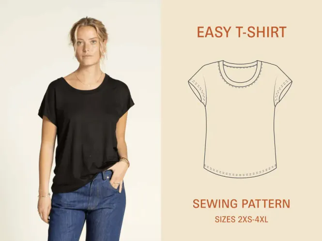 Hovedbilde Easy T-Shirt - Wardrobe by Me