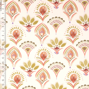 Hovedbilde Deco Bloom Ecru - Fast Bomull
