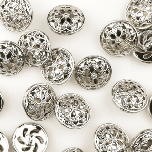 Hovedbilde Thranduil S&oslash;lv - 18 mm Metall Knapp