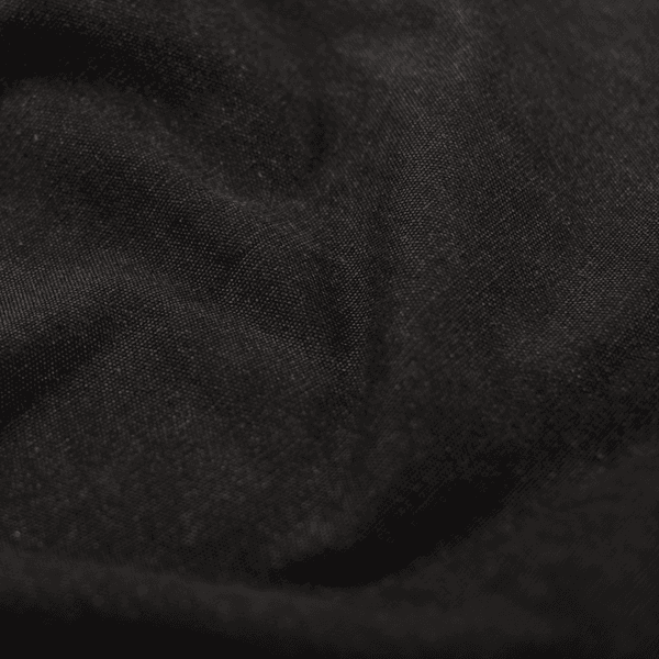 M&oslash;rk Gr&aring; - Vokset Kraftig Kanvas