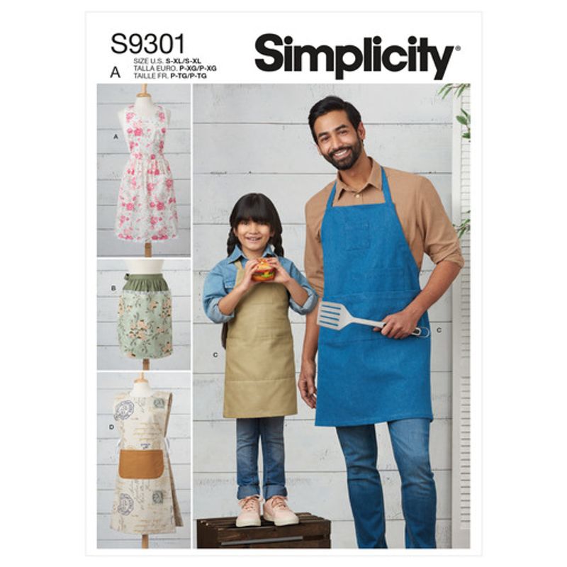 Forkle Barn og Voksen - Simplicity S9301
