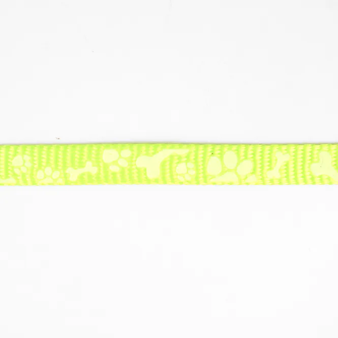 Hovedbilde Hund Neon Gul - 10 mm Selvlysende Bånd