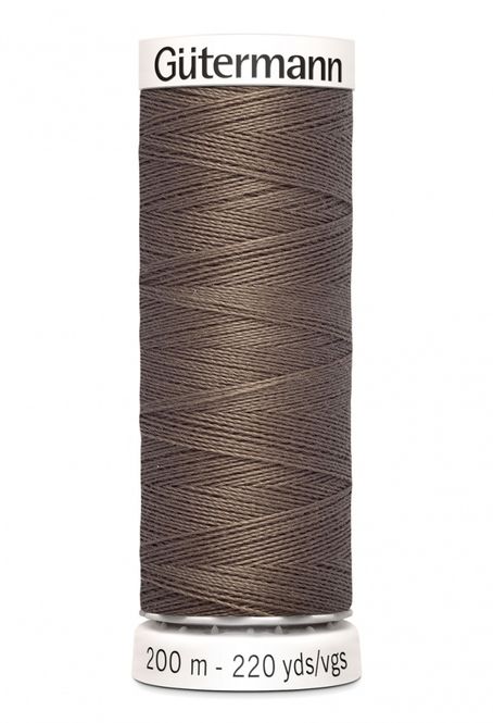 Hovedbilde Mørk Hamp 439 - Polyester Sytråd 200 m